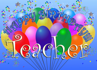 happy birthday teacher