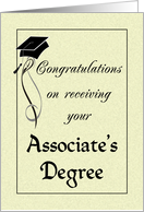 Got my Associate's degree :)