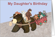 Teddy Bear Wagon Birthday for Daughter