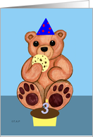 Teddy Bear Third Birthday